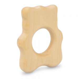 Greifling von GRÜNSPECHT aus Ahornholz im Design Bärchen