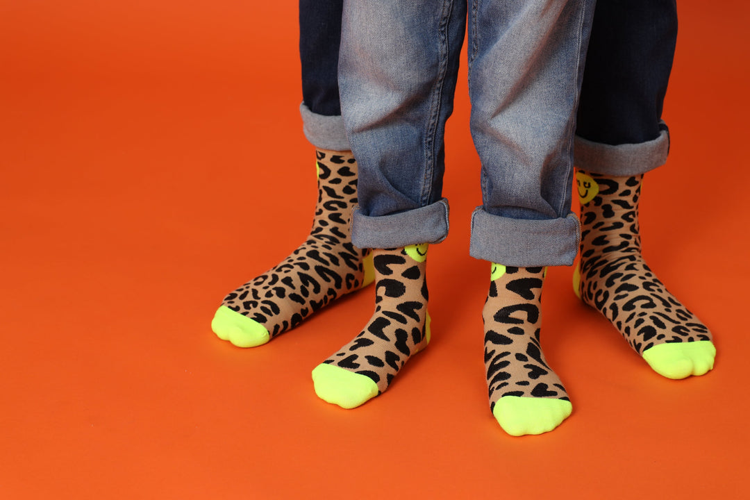 Coole Kindersocken im Leo - Style von MY DAY MY DREAM