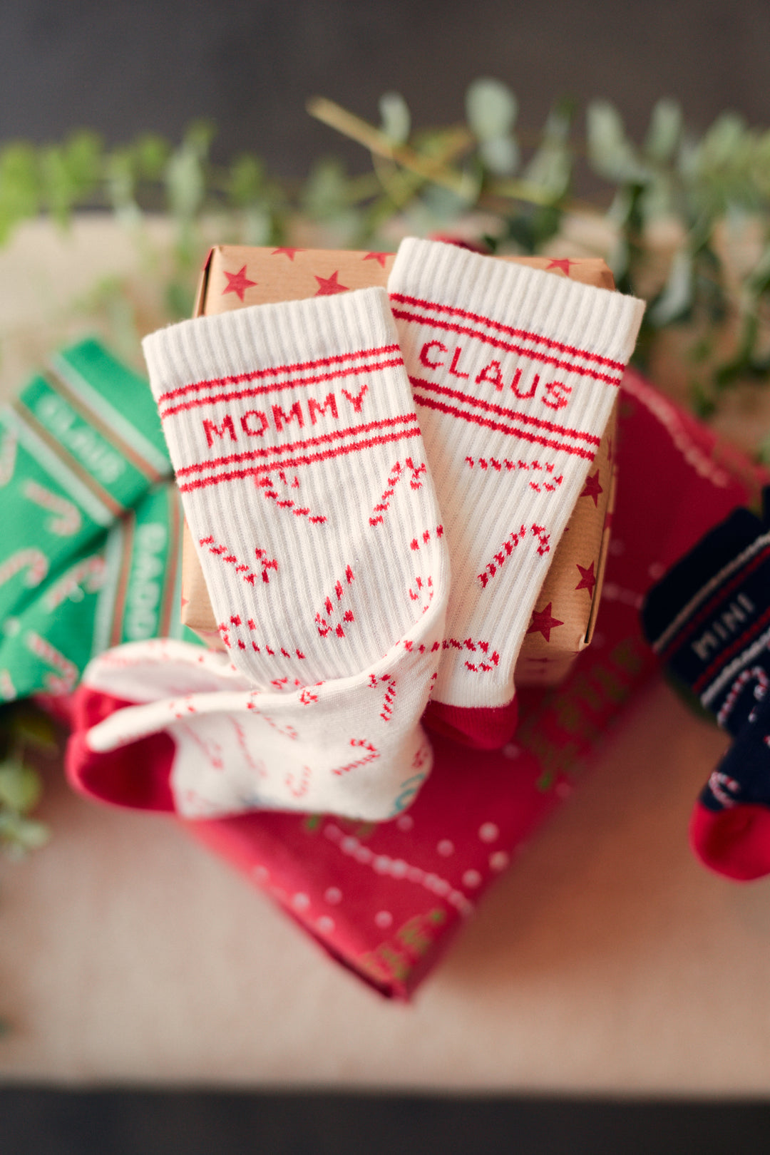 Stylishe und kuschelige Mommy Claus-Socken von MY DAY MY DREAM