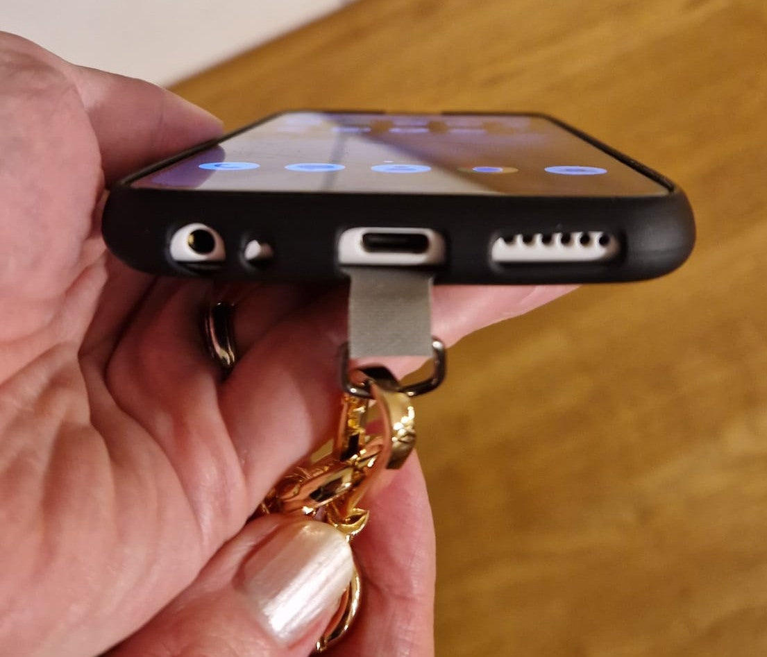 Stylishe und praktische Handykette von parsley&pepper in rot