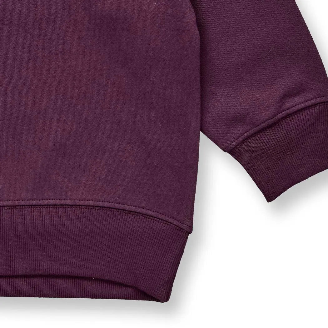 Kuscheliges Sweatshirt mit hochwertiger Baum-Stickerei
