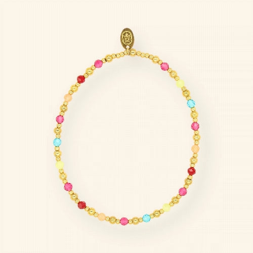 Farbenfrohes filigranes Armband von Mable