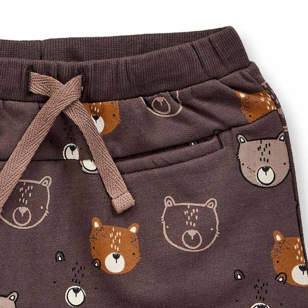 Zuckersüße Hose von Sense Organics mit Teddy Druck