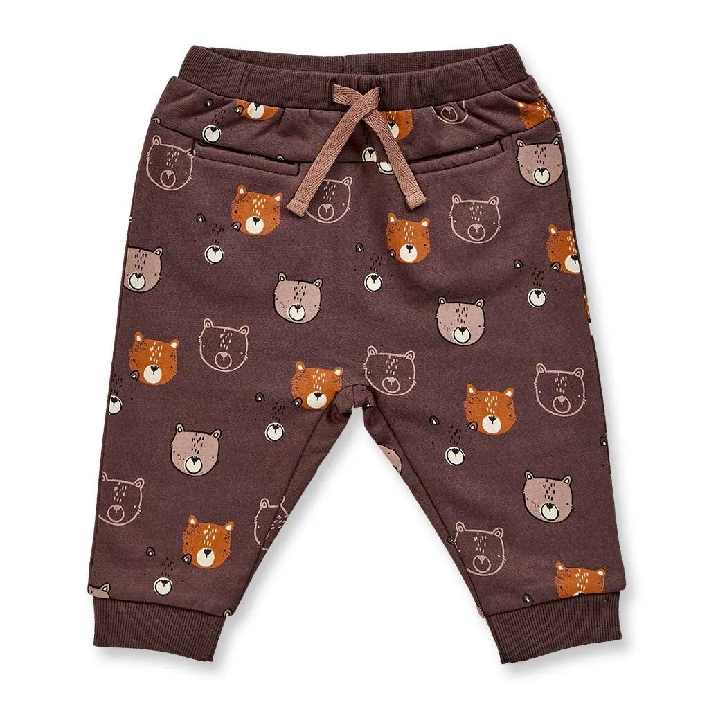 Zuckersüße Hose von Sense Organics mit Teddy Druck