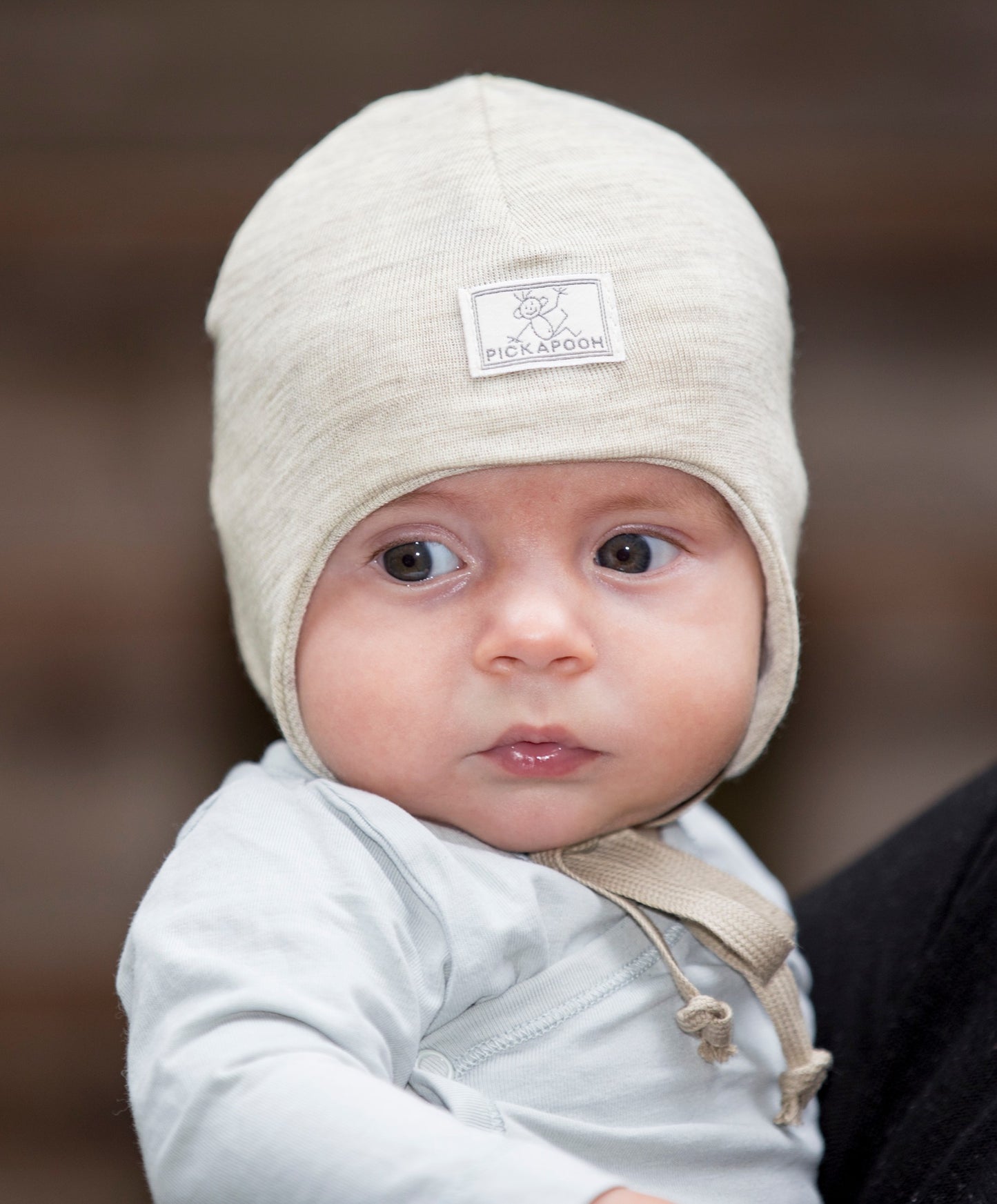 Babymütze aus Wolle/Seide von PICKAPOOH