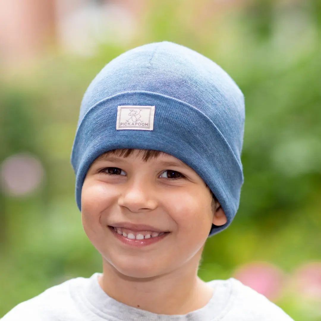 Tolle Wolle/Seide - Mütze von PICKAPOOH mit edler Haptik