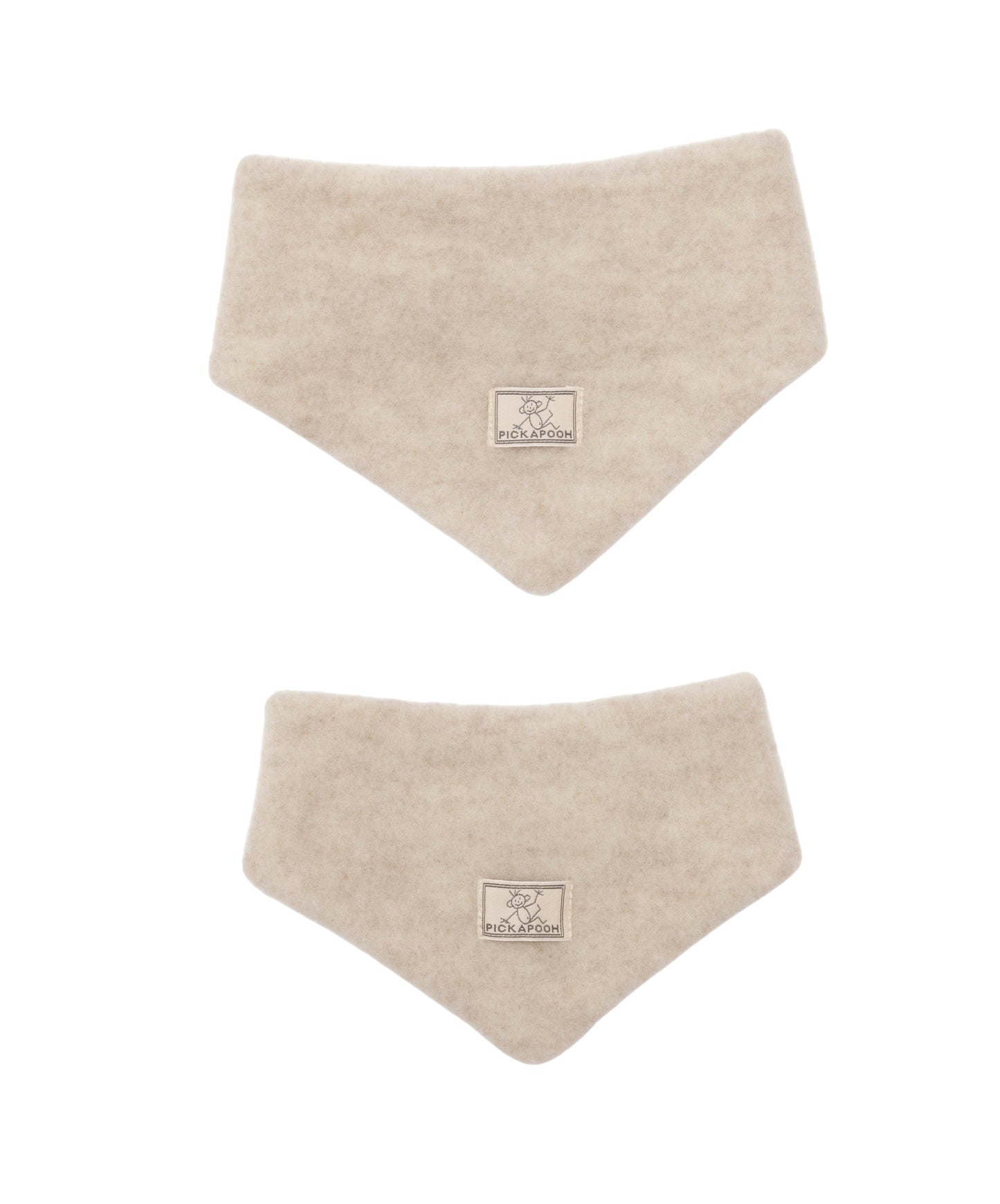 Weiches Wollfleece Tuch mit Baumwollfutter auch wunderschön als Geschenk zur Geburt