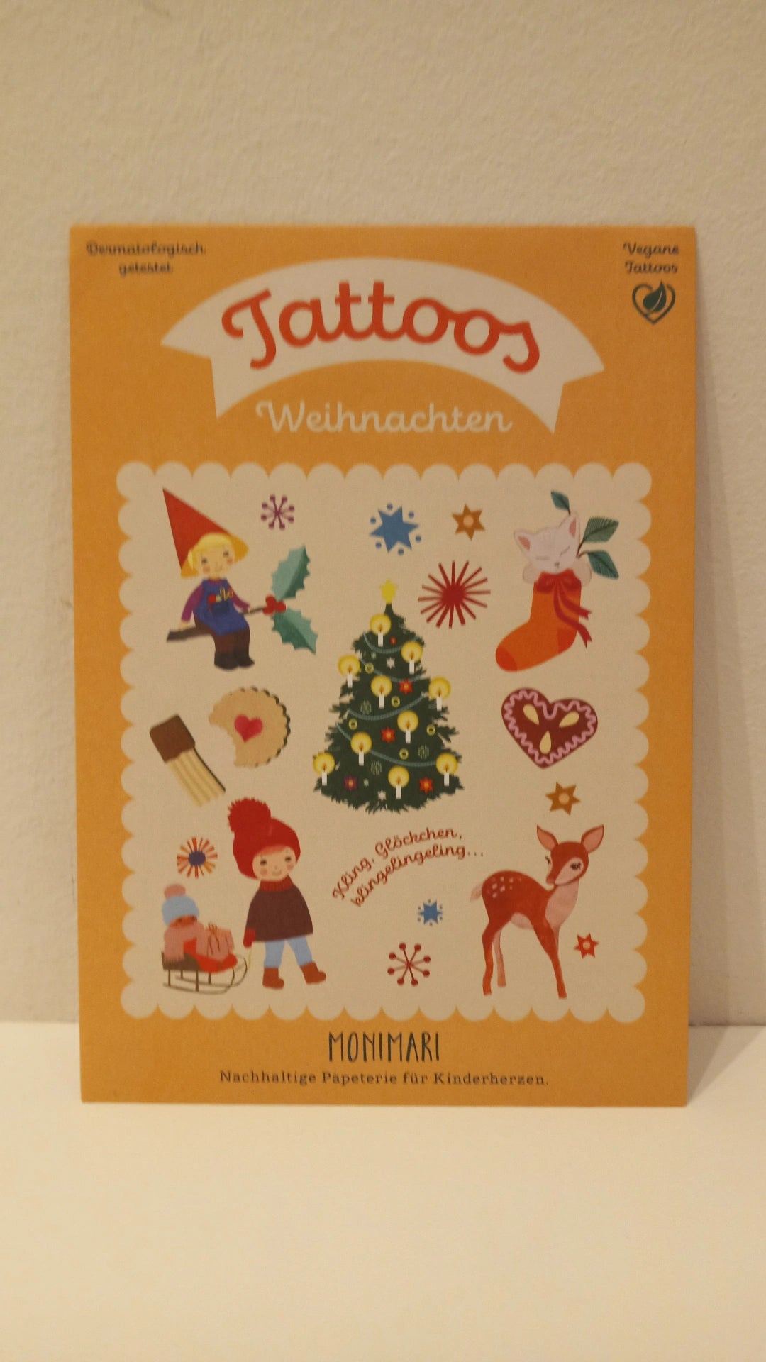 Zauberhafte Tattoos von Monimari zum Thema Weihnachten