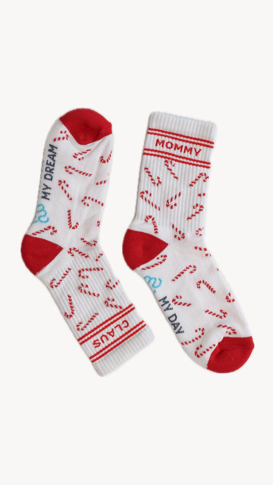 Stylishe und kuschelige Mommy Claus-Socken von MY DAY MY DREAM