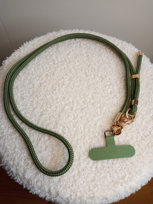 Wunderschöne Handykette von parsley&pepper in grün