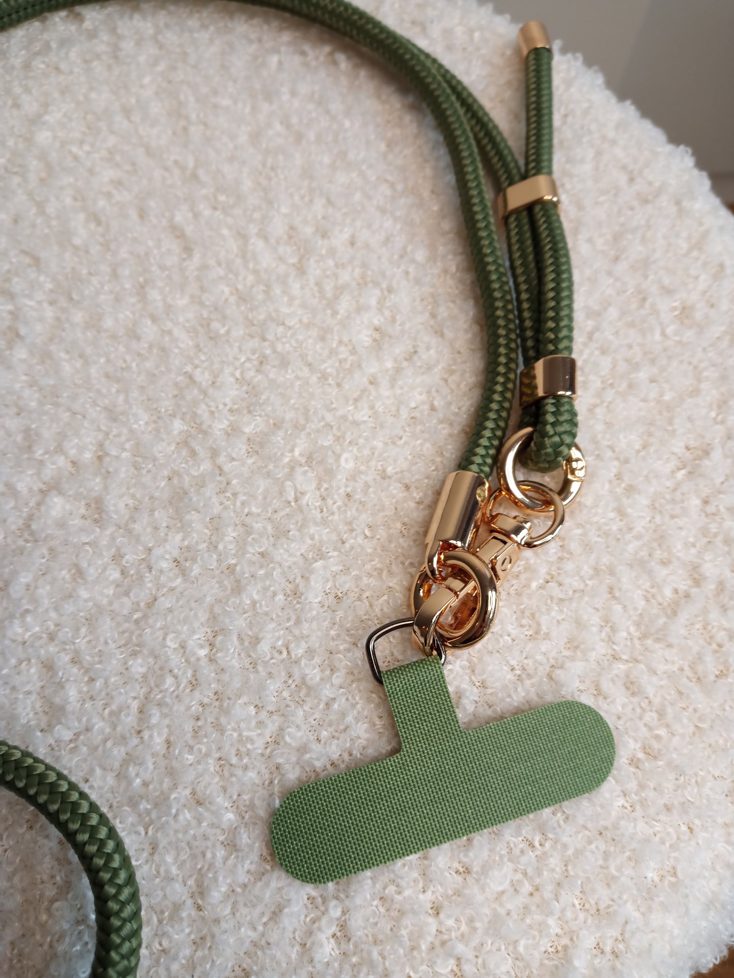 Wunderschöne Handykette von parsley&pepper in grün