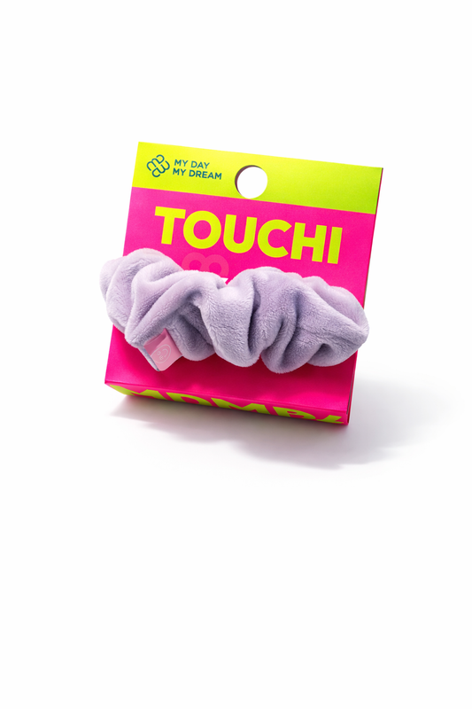 Stylisher Haarschmuck Scrunchie in flieder