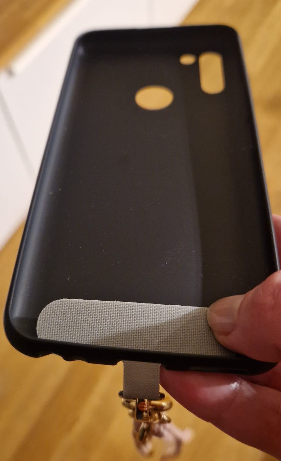 Schicke Handykette in beige von parsley&pepper