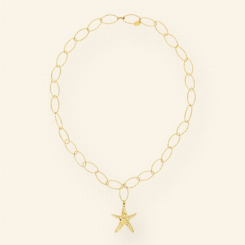 Zauberhafte Kette mit Seestern Anhänger von Mable