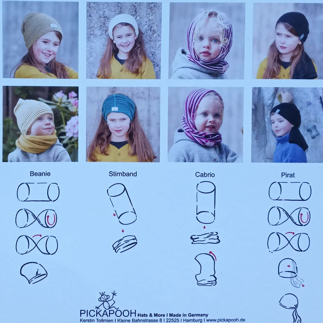 Vielseitig einsetzbarer Loopschal von PICKAPOOH