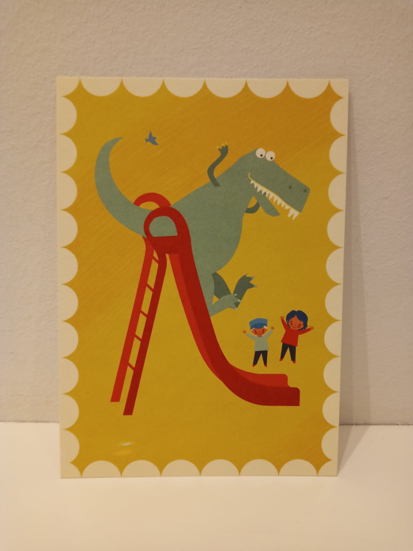 Liebevoll designte Postkarte von Monimari